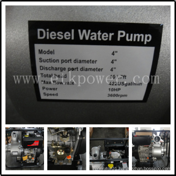 4" Air-Cooled Diesel Water Pump Set